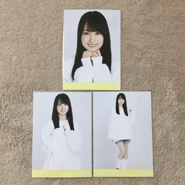 노기자카46 카키 하야카 루즈삭스 컴프 브로마이드 브로마이드 사진