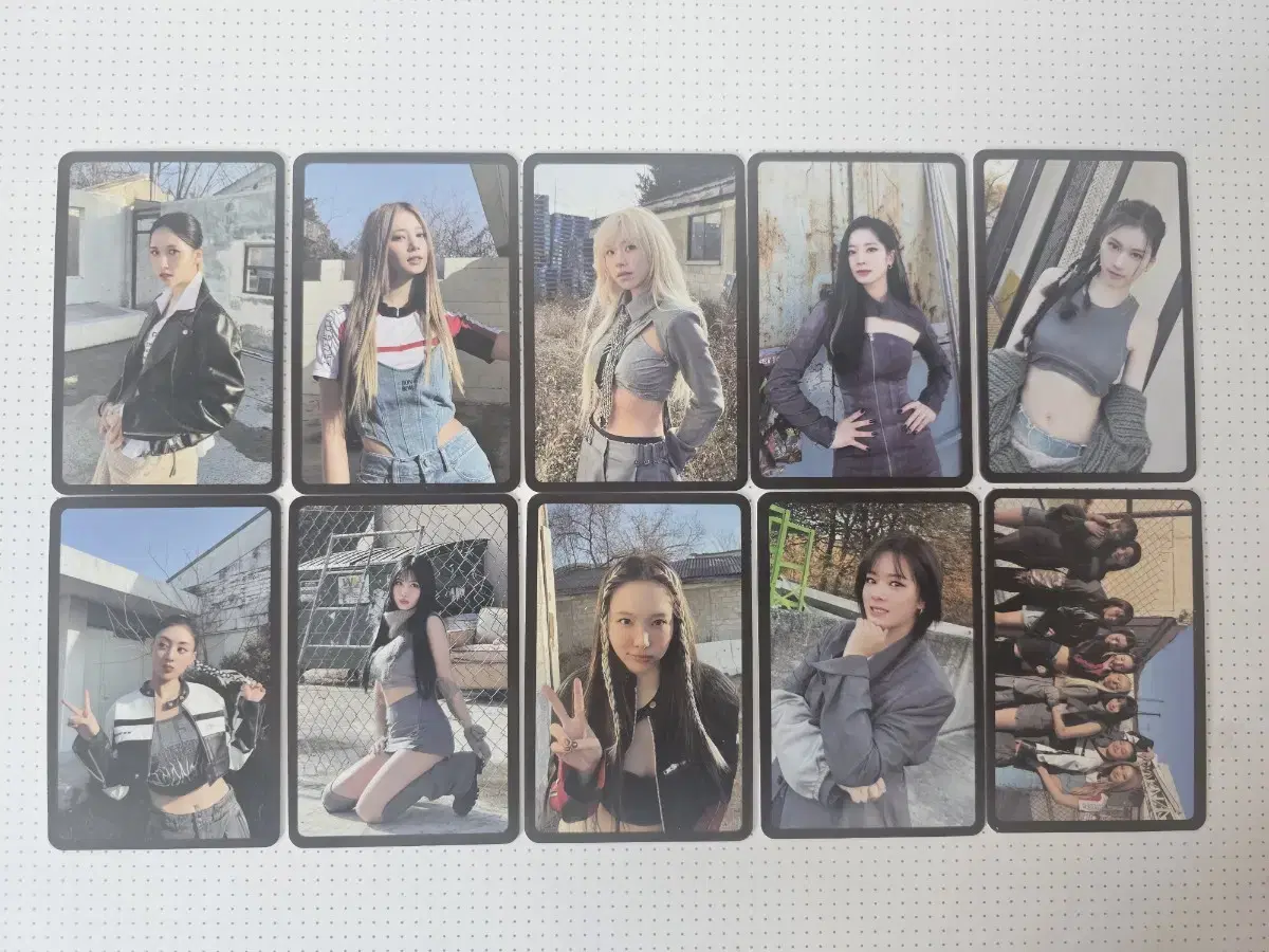 트와이스 READY TO BE 포카 일괄