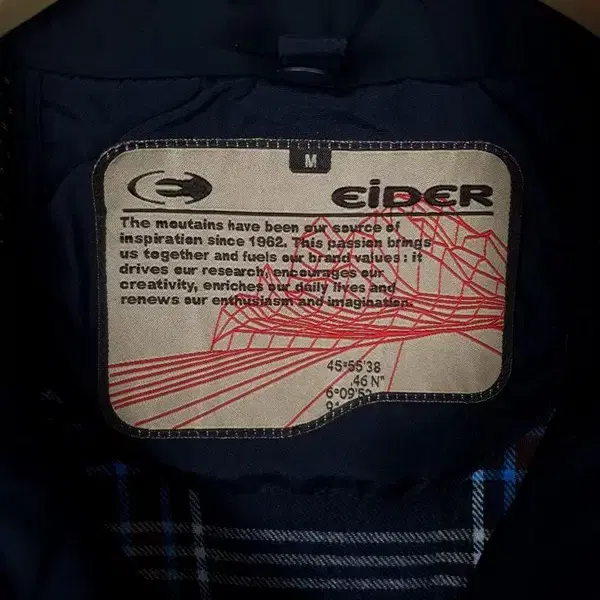 아이더 EIDER GORE-TEX 바람막이 자켓 네이비 3800012