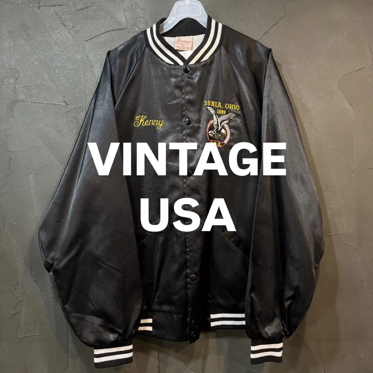 [XL] USA VINTAGE 오버핏 블루종 자켓