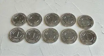 은하영웅전설 이젤론 요새 자유혹성동맹 디나르 은화 10돈 세트