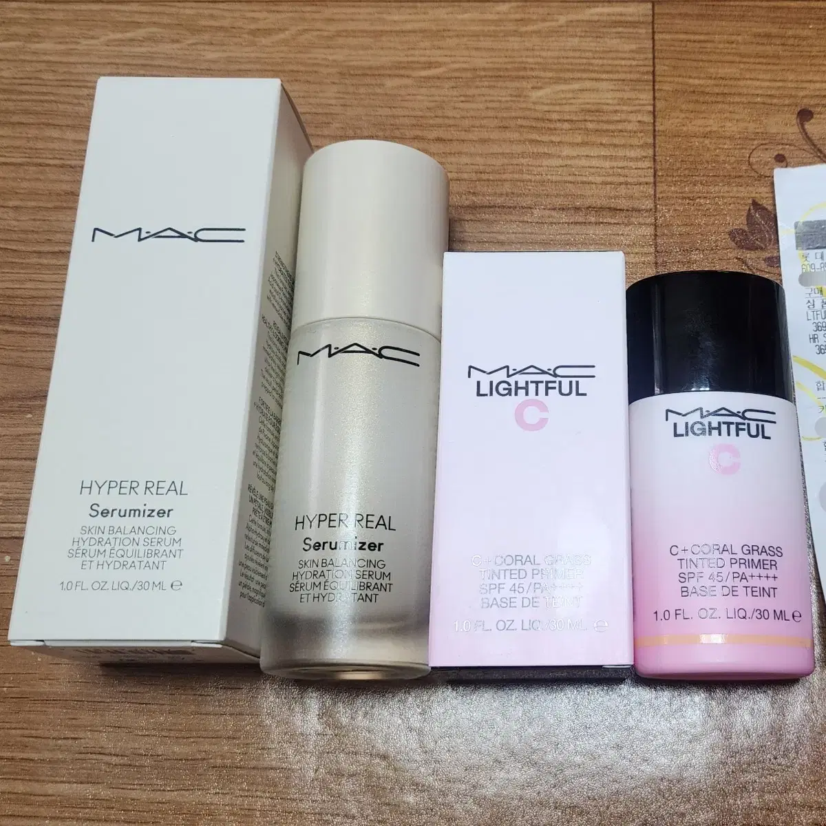 MAC 맥 세럼, 프라이머(로즈 톤업 베이스) 양도합니다!