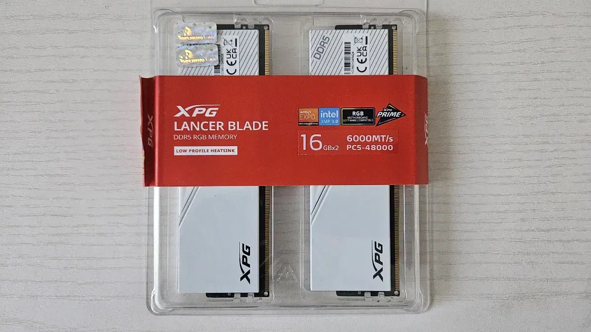 DDR5 6000 cl30 lancer blade 32g 램 서린정품