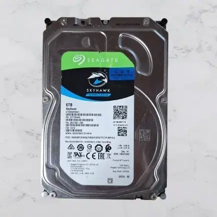 SATA HDD (하드) 시게이트 6TB 3.5인치 (CCTV용)