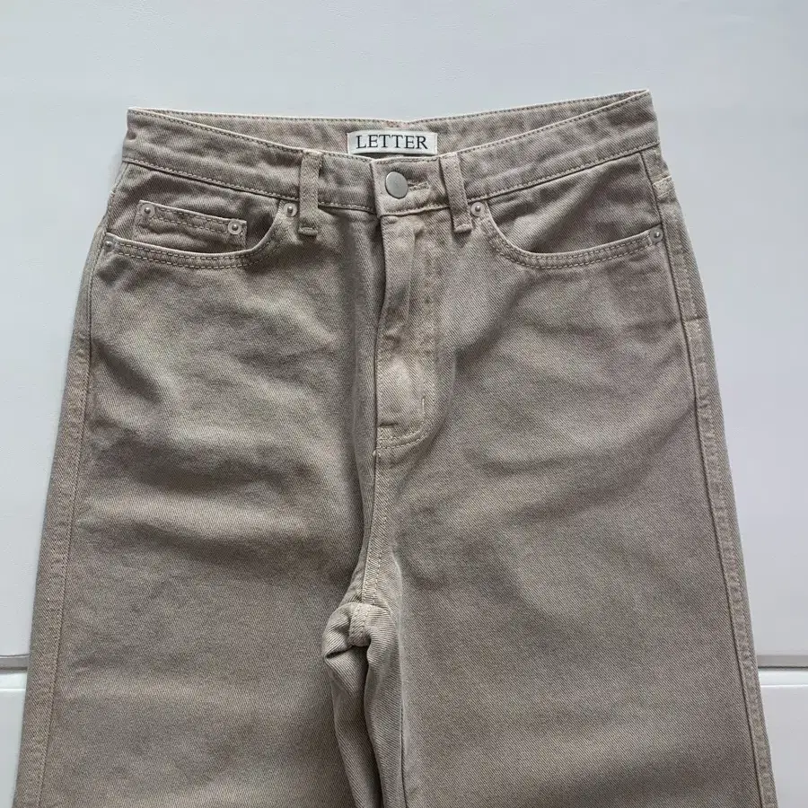 샵레터 Tierra washed denim (light brown,S)