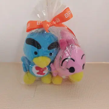 주밍 차밍 미니 봉제 인형 파랑 봉제 인형과 핑크 세트