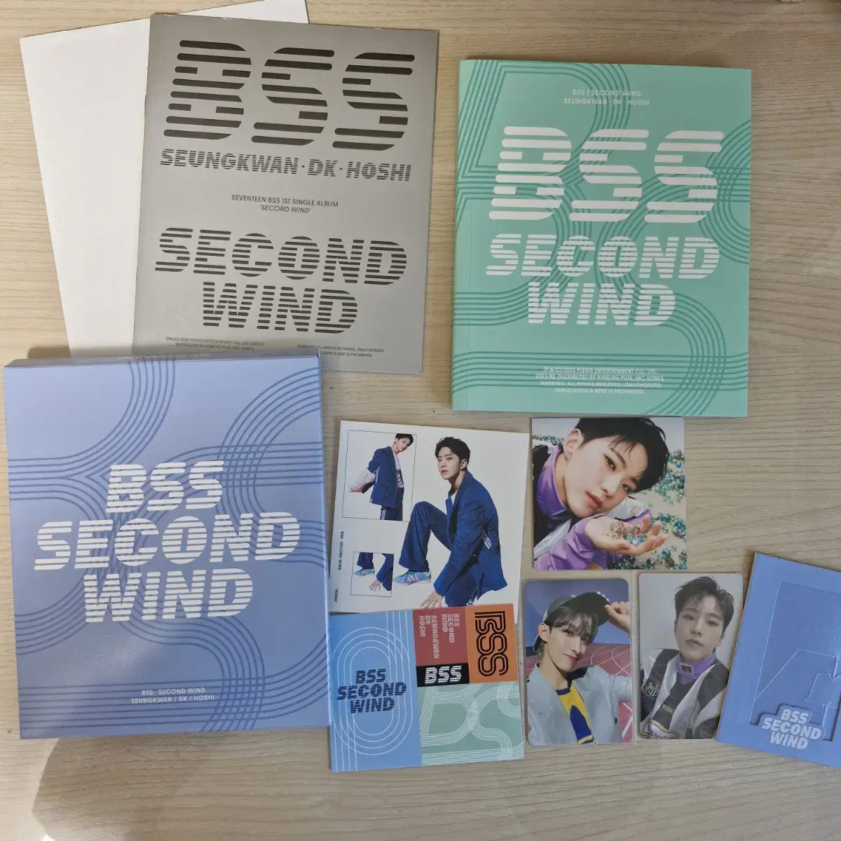 부석순 second wind 개봉앨범 판매