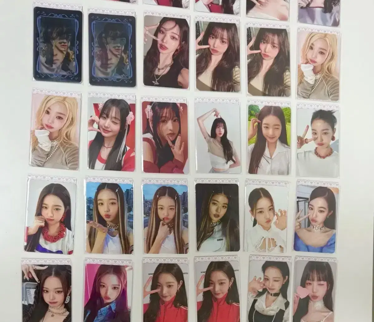 급급처)아이브 포카 8n장 일괄 양도 합니다 (장원영 약60장)