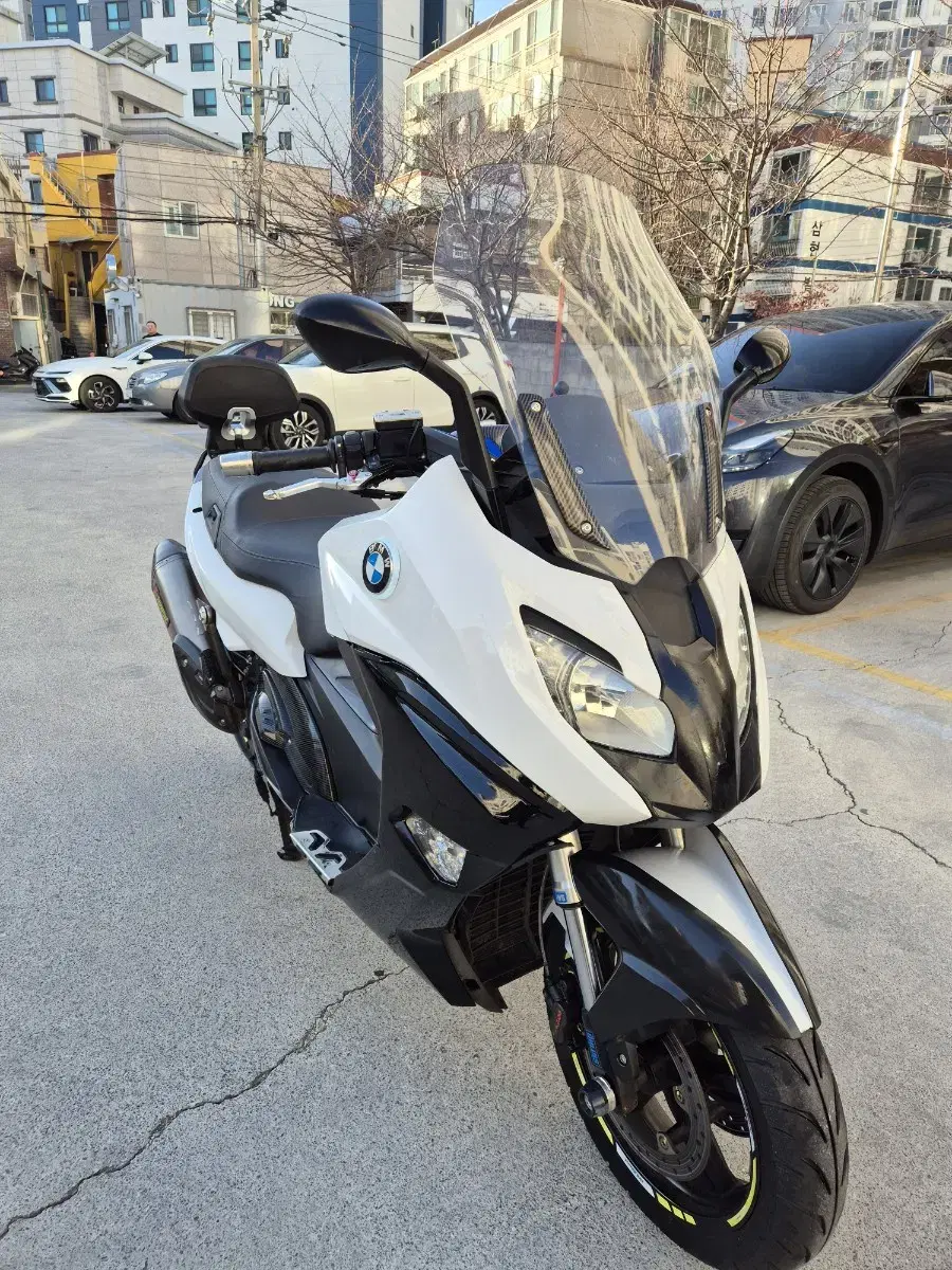 BMW C650s 16년식 아크라포빅 구변완 팝니다