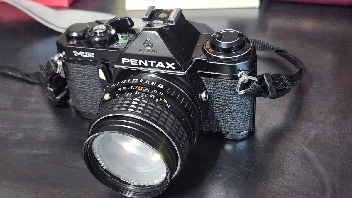 Pentax ME + 50mm f1.4 smc film camera