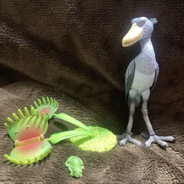 기묘한 생물도감 2 페이지 파리지옥 파리채 & 청개구리 2 개 세트