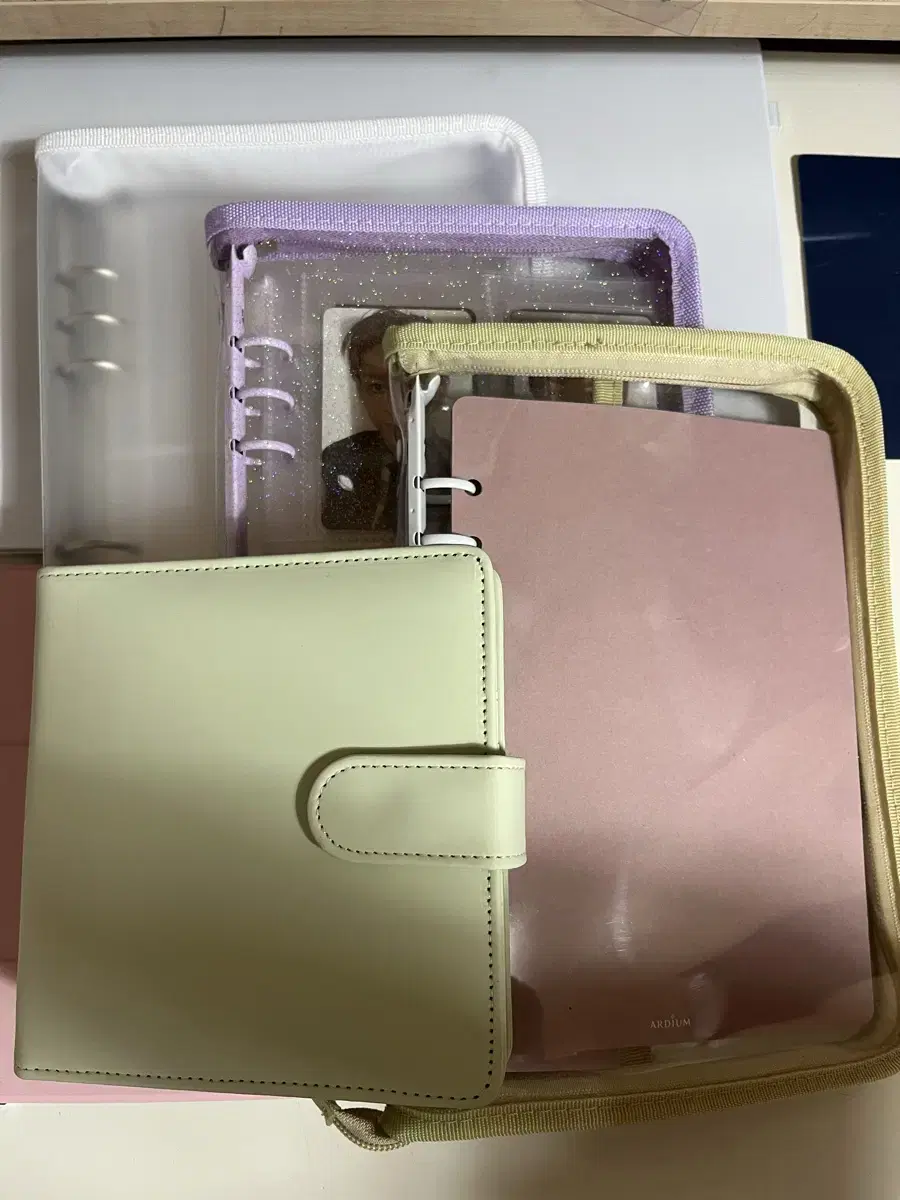 포카 바인더 2단 4단 속지 마카롱 투명 엔시티 에스파 라이즈 비공굿
