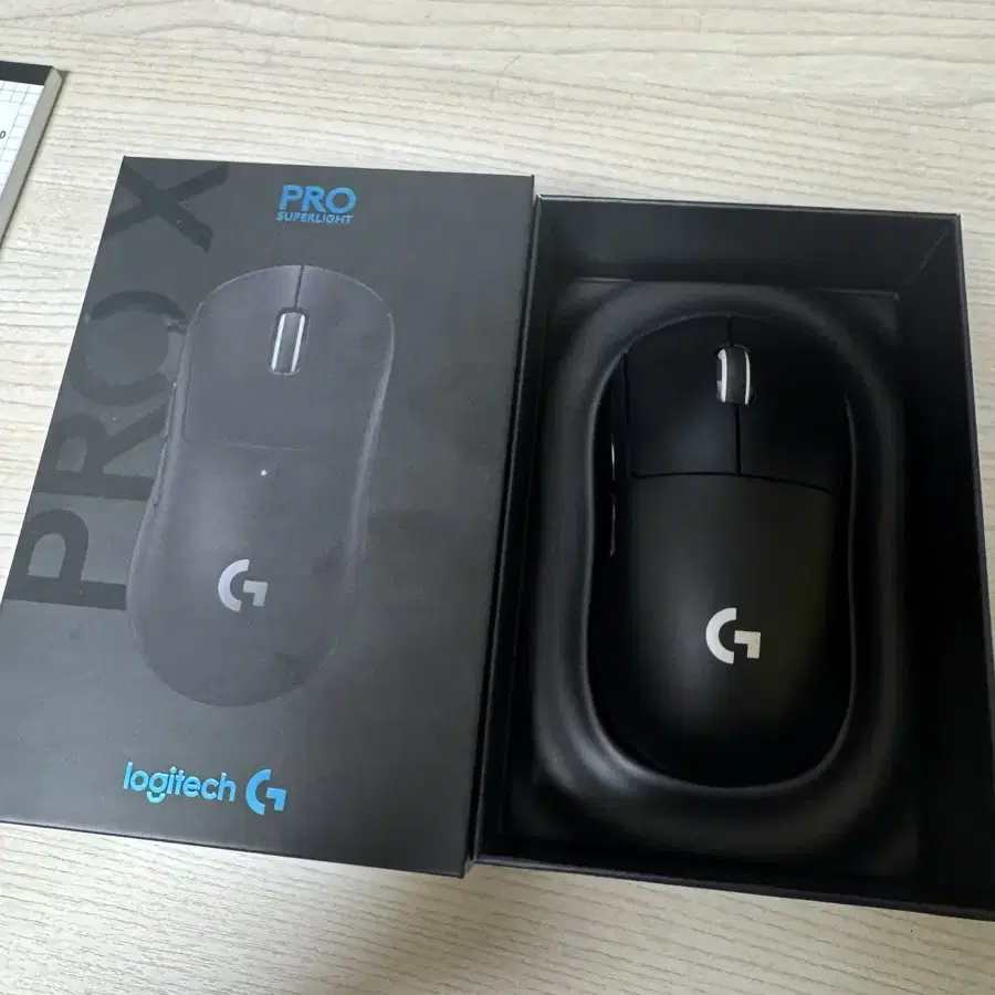 로지텍 G PRO X SUPERLIGHT 지슈라1 블랙