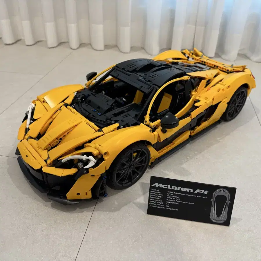 중국호환블럭 맥라렌 42172 테크닉 McLaren P1 슈퍼카 판매합니