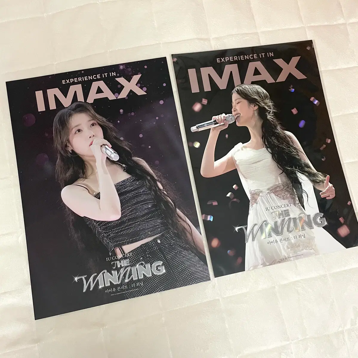 아이유 콘서트 : 더위닝 IMAX 1주차 포스터 + 2주차 포스터