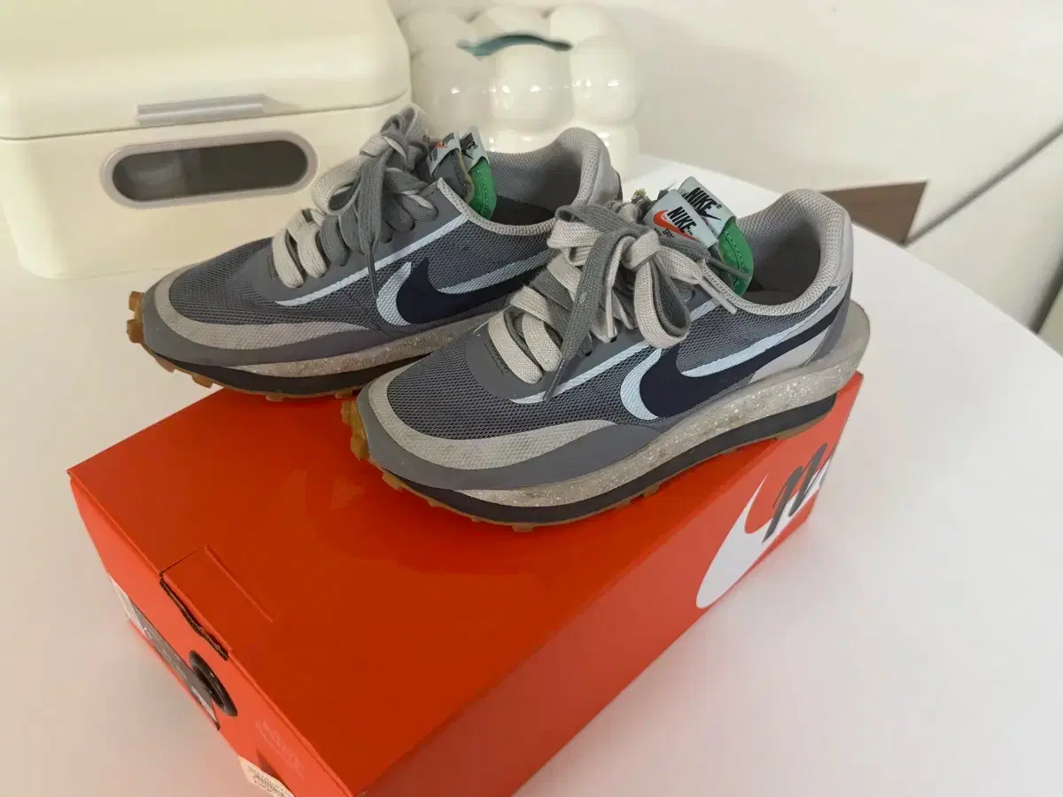 230) Nike x Sakai x CLAT LD Waffle Cool Gray