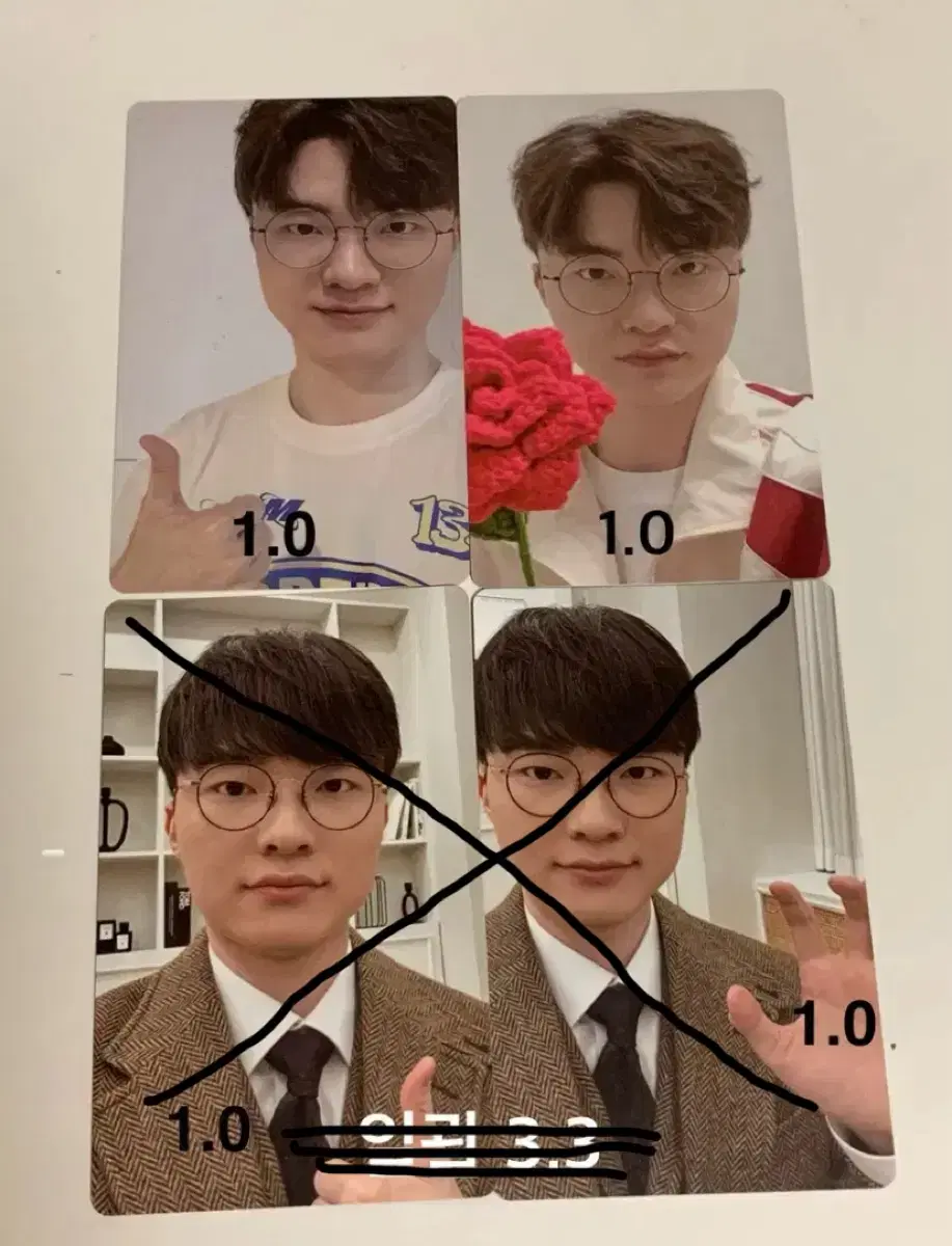 T1 티원 페이커 포카 포토카드 럭키 티원 24 멤버십 키트 faker