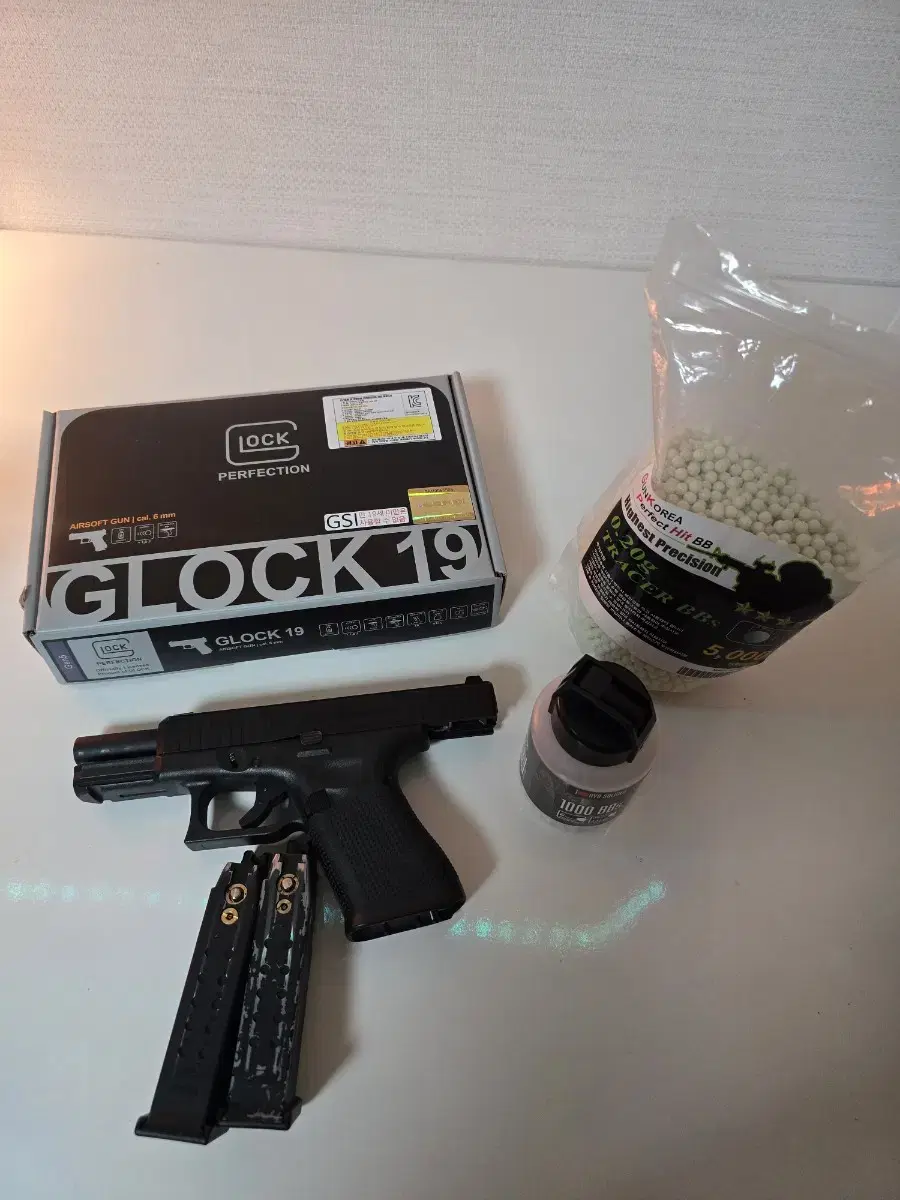 에어소프트건 vfc glock 19 5세대 개선판 중고로 팔아요