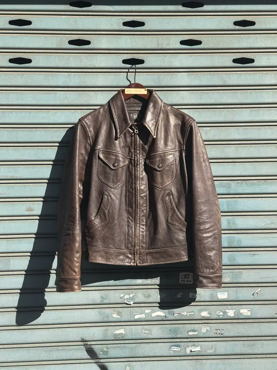 RRL 레더자켓 (S)