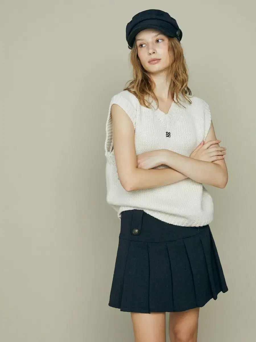 글로니 glowny nour wool skirt