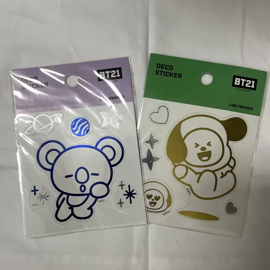 방탄소년단 BTS BT21 스티커 판매 미개봉