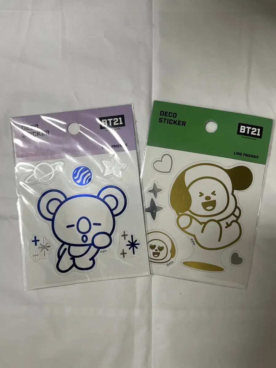 방탄소년단 BTS BT21 스티커 판매 미개봉