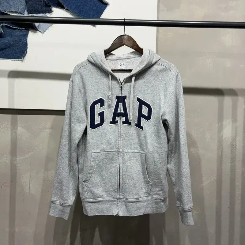 (95) GAP 갭 캐주얼 스트릿 기모 후드집업 자켓