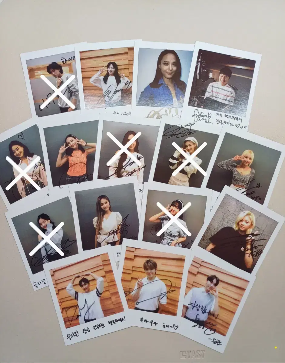 Sleeping Beauty Polaroid) Lee Mujin, Twice, Seventeen, Yoon Mi-ra, Park Hye-won