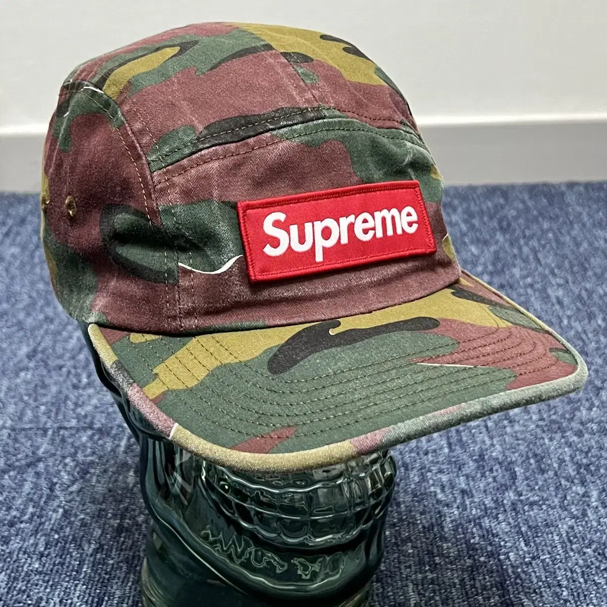 Supreme Camo Camp Cap