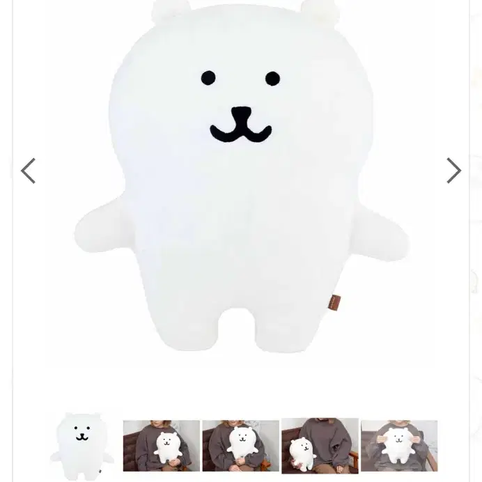 농담곰 나가노마켓 나안아 누이구루미 포옹인형