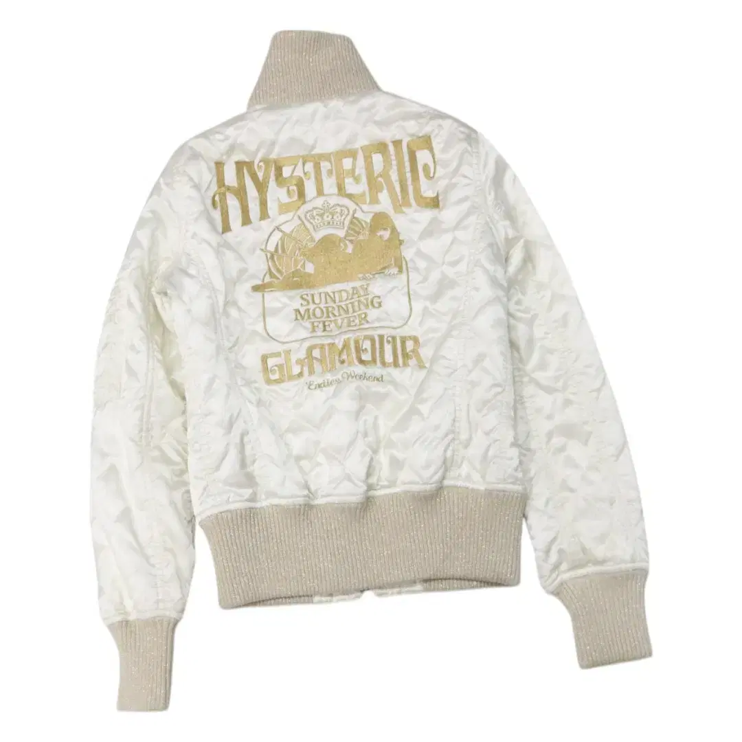 HYSTERIC GLAMOUR 히스테릭글래머 퀼팅 자수 자켓