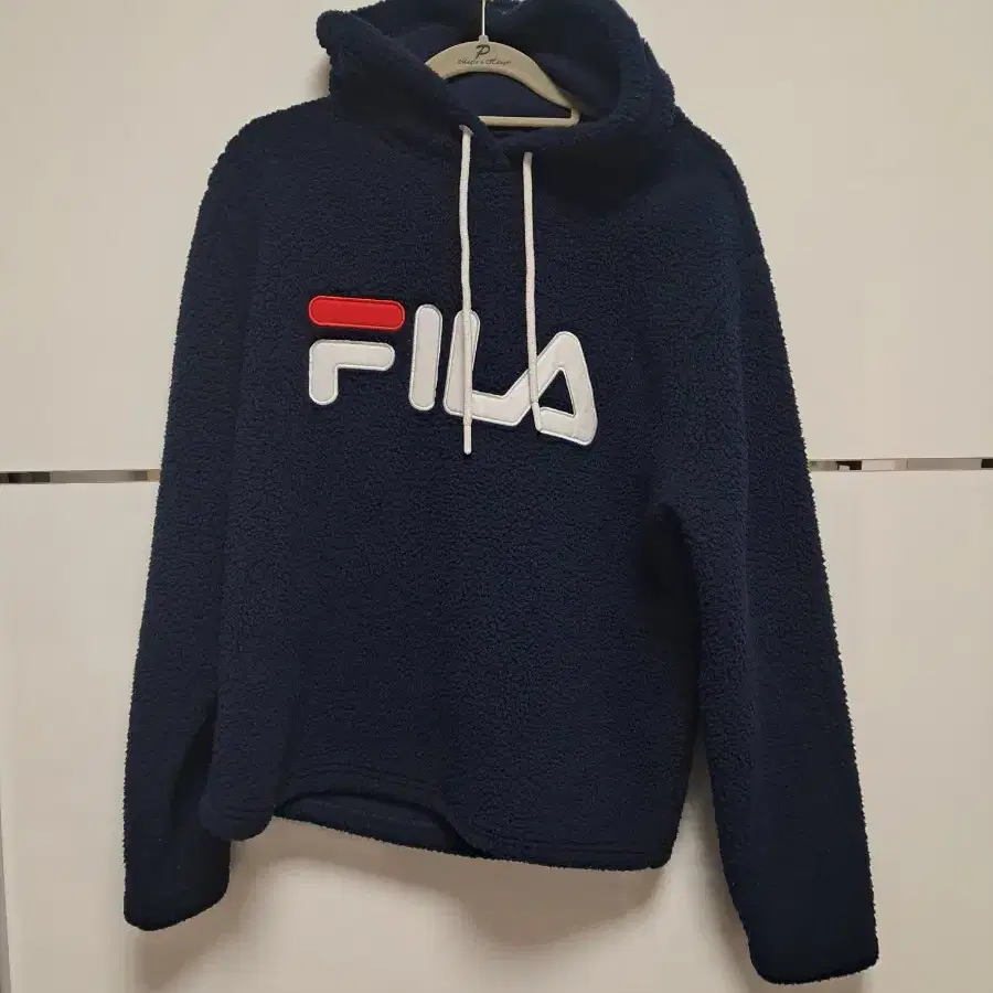 [휠라] FILA 여성 뽀글이 로고 후드티  95