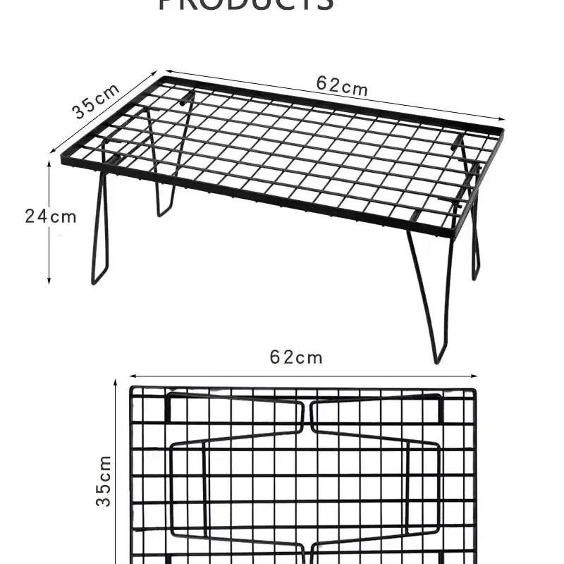 캠핑용 접이식 테이블 다목적 랙 테이블 매쉬테이블