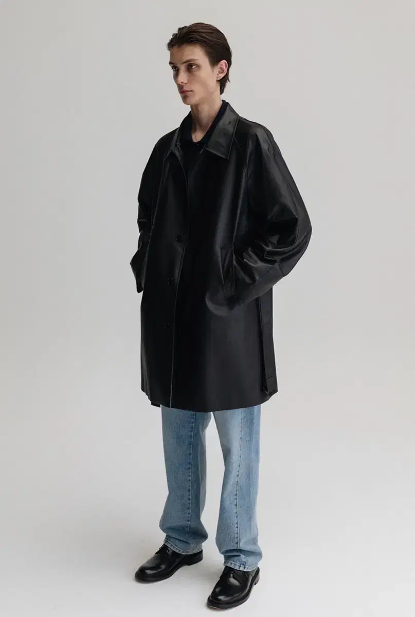 [L]던스트 UNISEX COATED COTTON HALF COAT