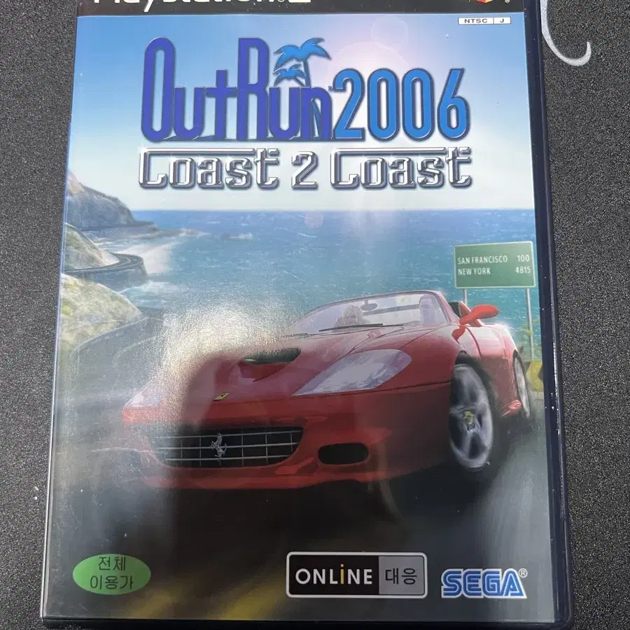 ps2 아웃런2 코스트2코스트