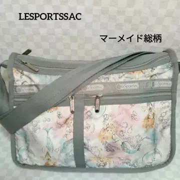 "LESPORTSSAC" 머메이드 올 패턴 보스턴 백
