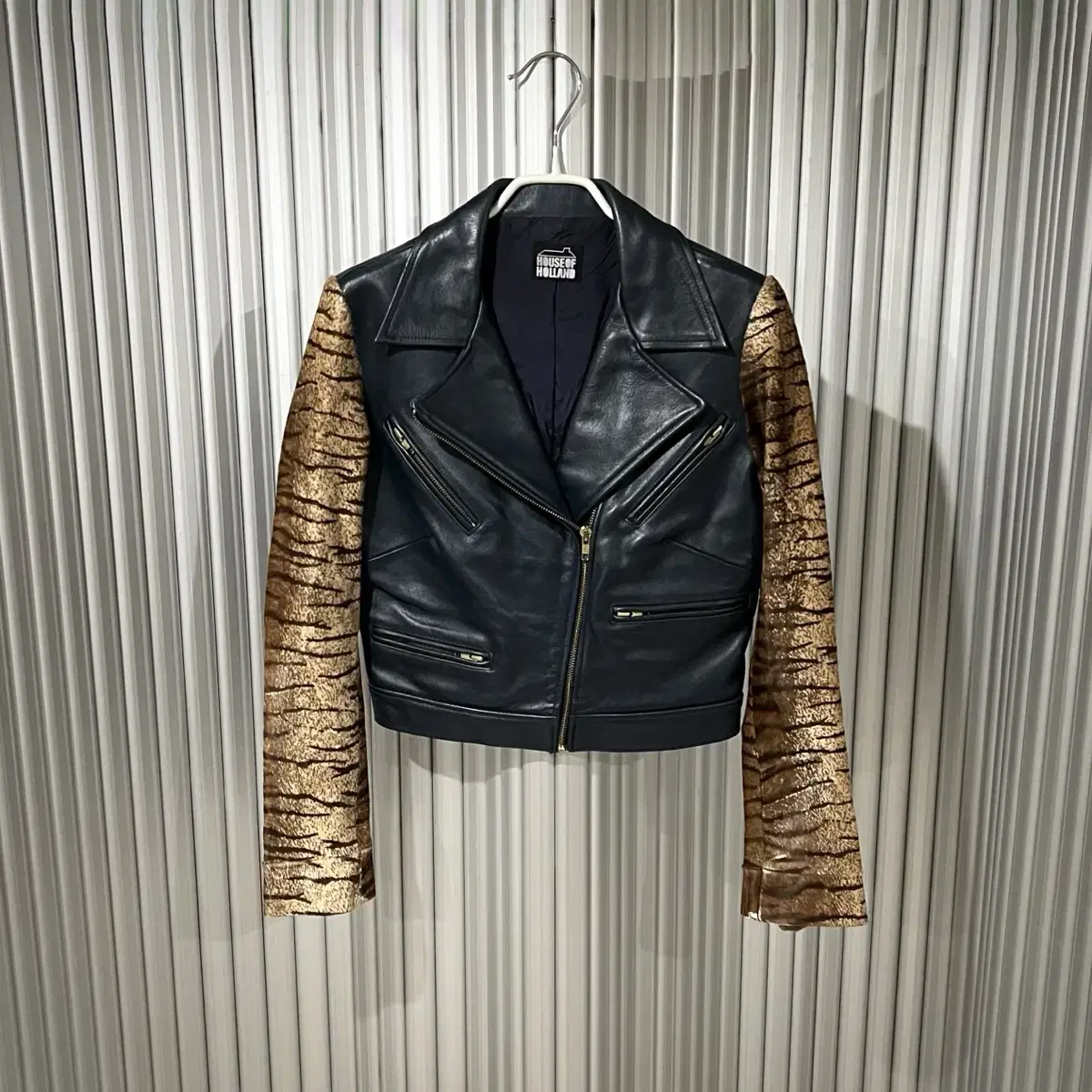 House of Holland leather Jacket