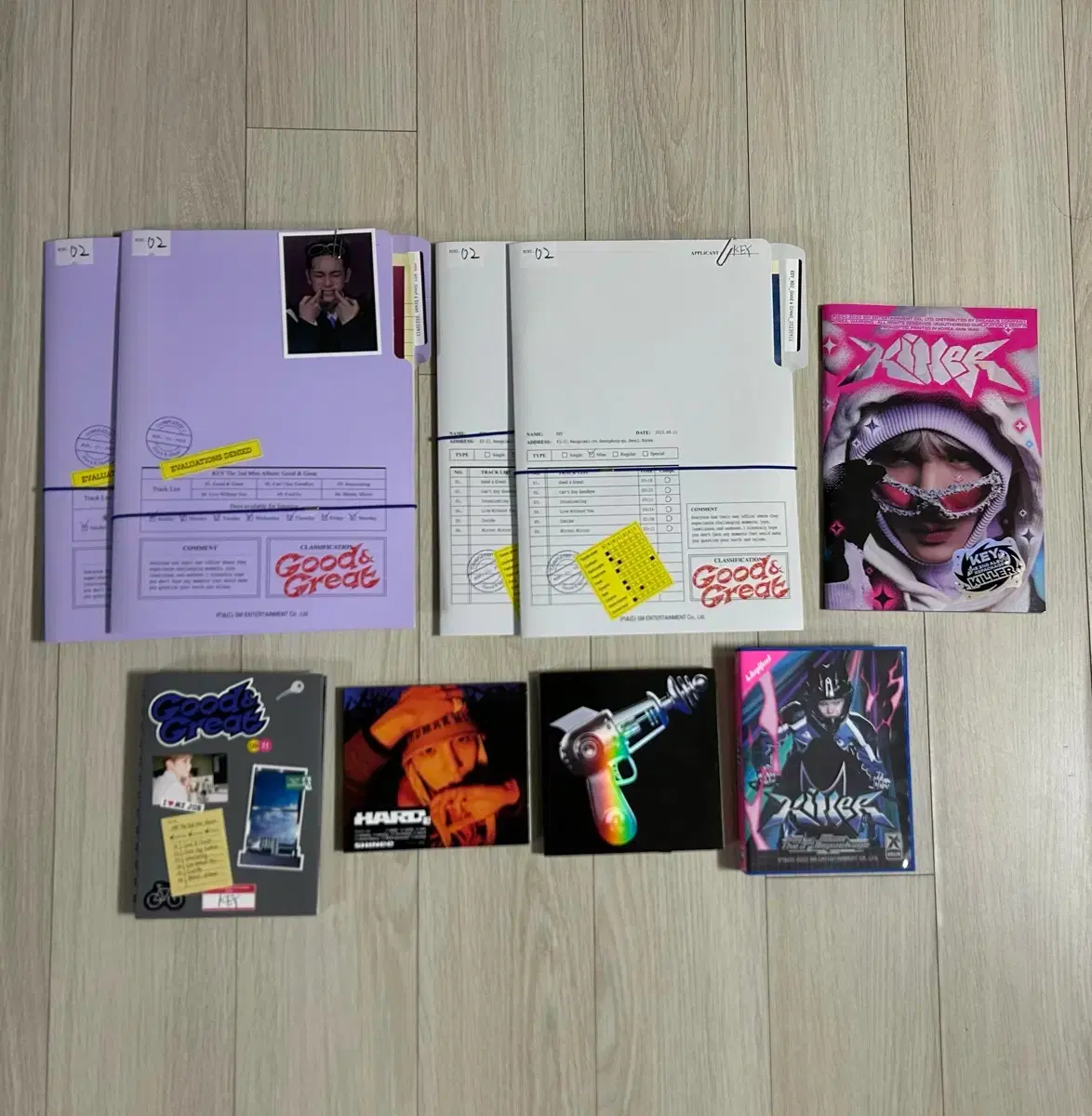 Shinee key kim kibum Good & Great Killer Bad Love Unsealed Album Digipack