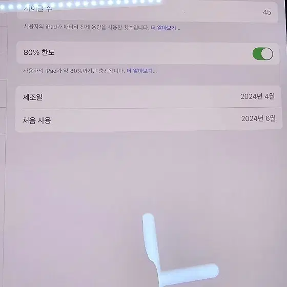 아이패드 프로 13인치 256GB (M4) 택포 신용+