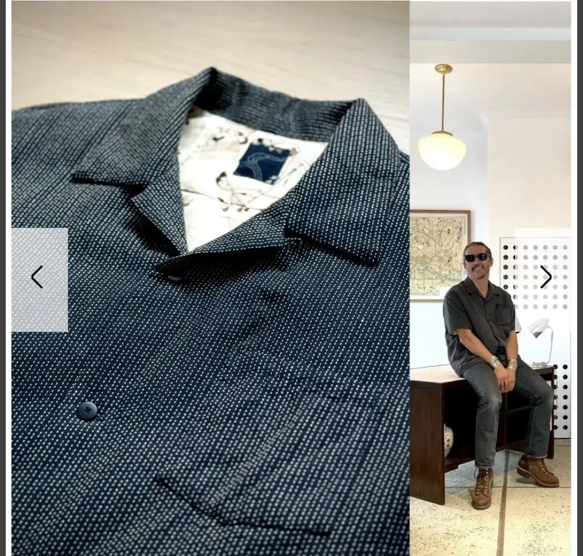 4)visvim 24ss ict wallis down shirt