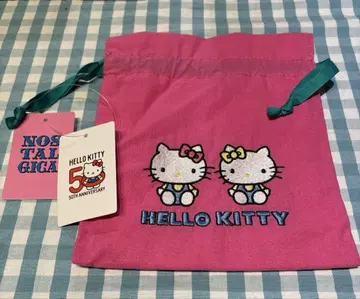 HELLO KITTY 헬로키티 NOSTALGICA 노스텔지카 복조리 가방