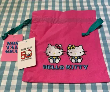 HELLO KITTY 헬로키티 NOSTALGICA 노스텔지카 복조리 가방