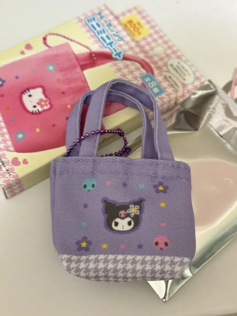 Sanrio Random Mini Bag keyring Kuromi