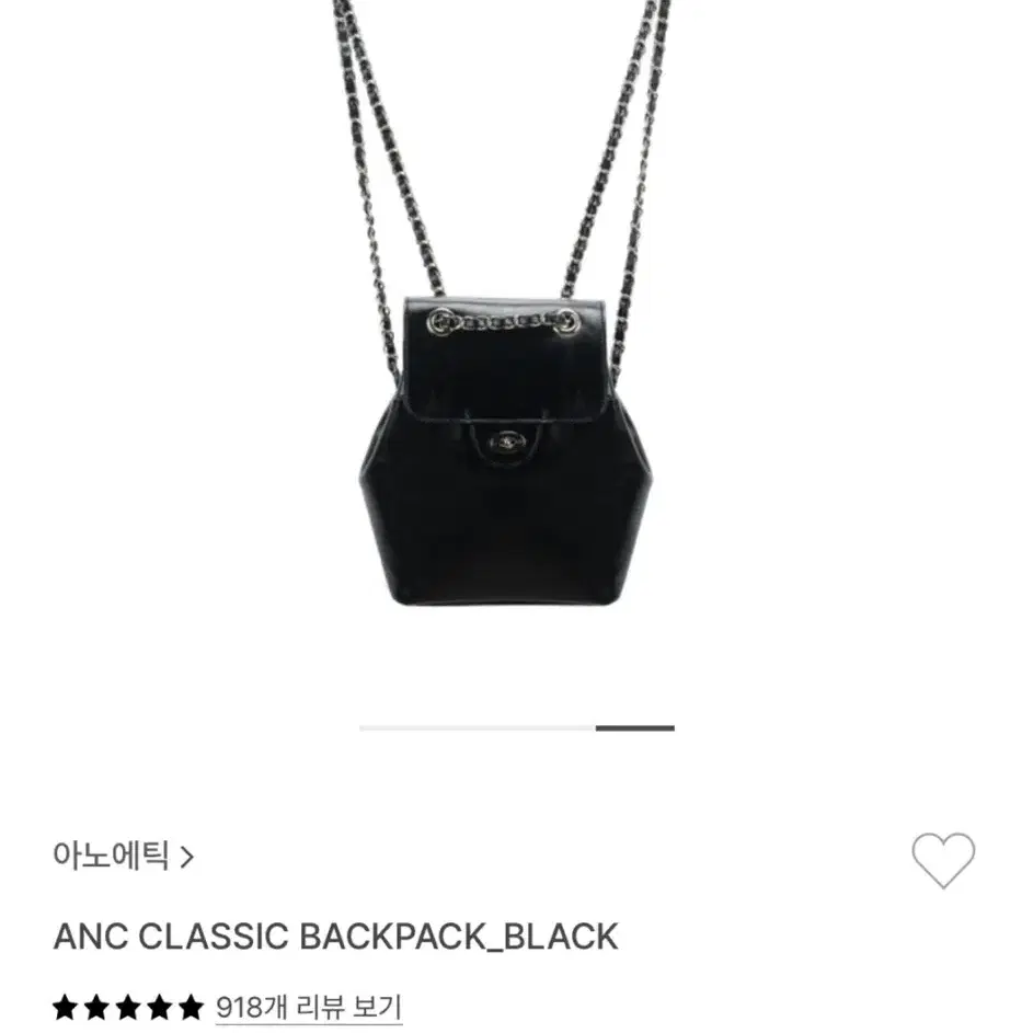 아노에틱 ANC CLASSIC BACKPACK_BLACK