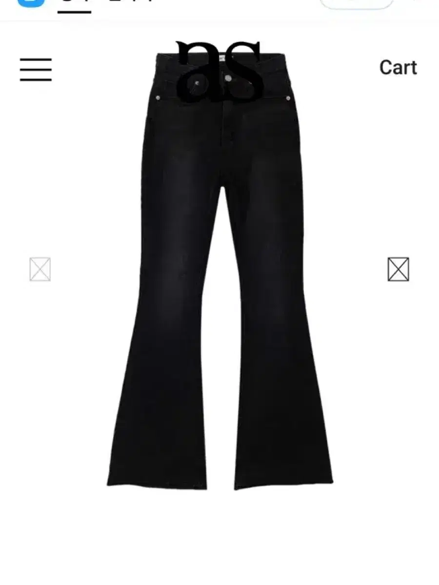 (새상품) 애즈온 MARGE PANTS / BLACK