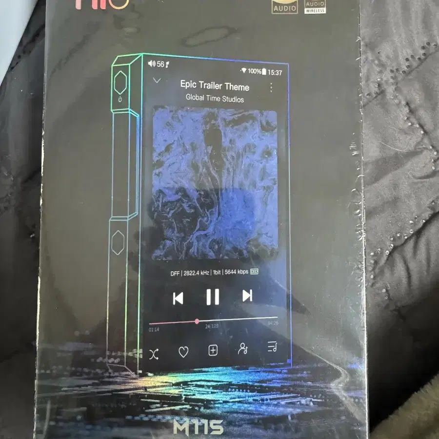 [A급] fiio m11s dap 정발 200 gb 외장 가죽케이스 포함