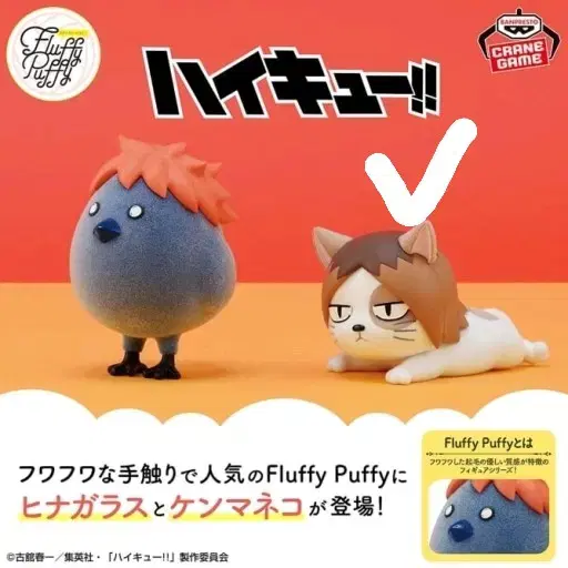 하이큐 Fluffy Puffy 피규어 켄마 쿠로오