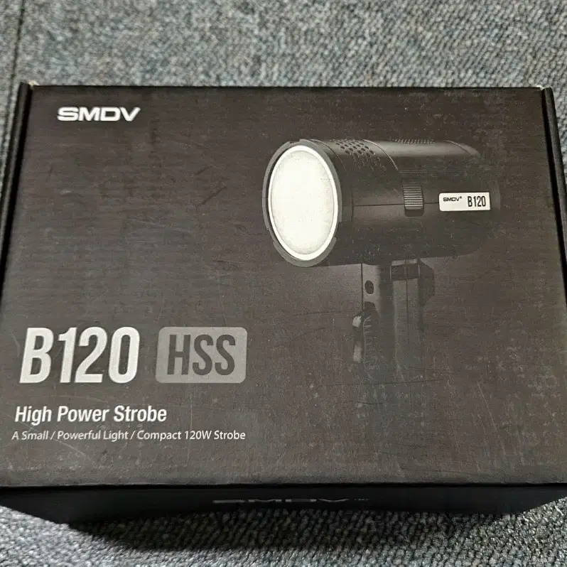 SMDV B120 HSS 스트로보 캐논 카메라조명 스튜디오조명 촬영플래쉬