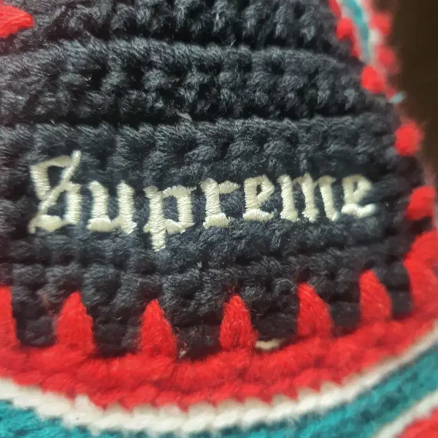 SUPREME CROCHET EDGE BELL HAT black 23ss