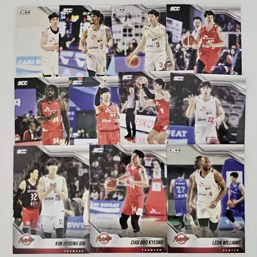 KBL 23-24 카본카드 [SK 베이스카드 11장]